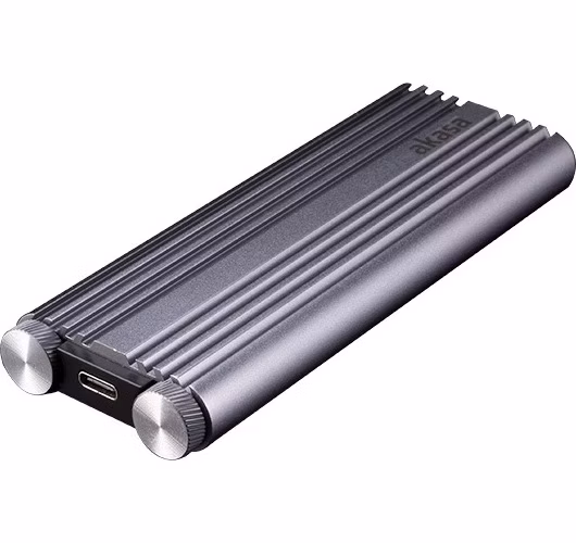 AKASA M.2 PCIe NVMe SSD na USB 3.2 Gen 2 Alu kryt