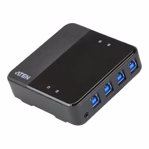 ATEN 4 x 4 USB 3.1 Gen1 Peripheral Sharing Switch
