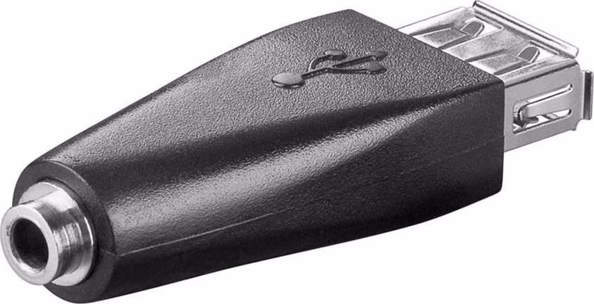 PremiumCord USB2.0 adaptér na stereo jack 3,5mm female