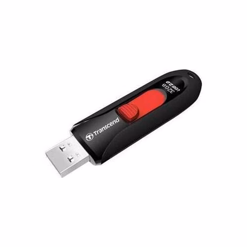 Transcend 32GB JetFlash 590, USB 2.0 flash disk, černo/červený