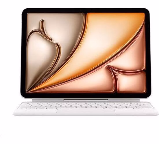 Apple Magic Keyboard pre iPad Air 11" (M3 a M2, 4. a 5. generácie) - Slovenská - Biela