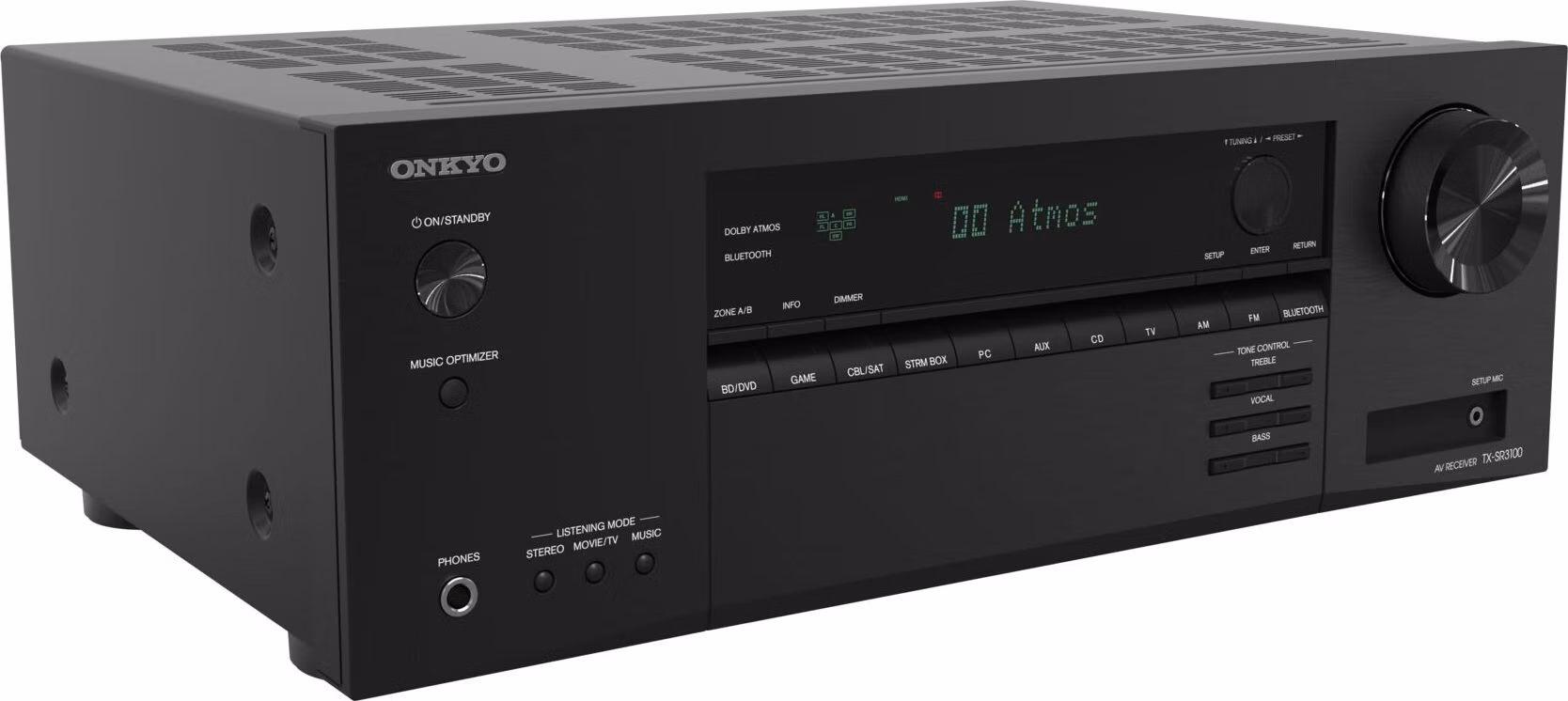 Onkyo TX-SR3100 5.2k AV receiver, čierny