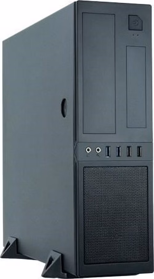 BAZAR - CHIEFTEC skříň Mesh Series / Minitower, CS-12B, zdroj GPF-300P (300W), Black - Po opravě (Komplet)