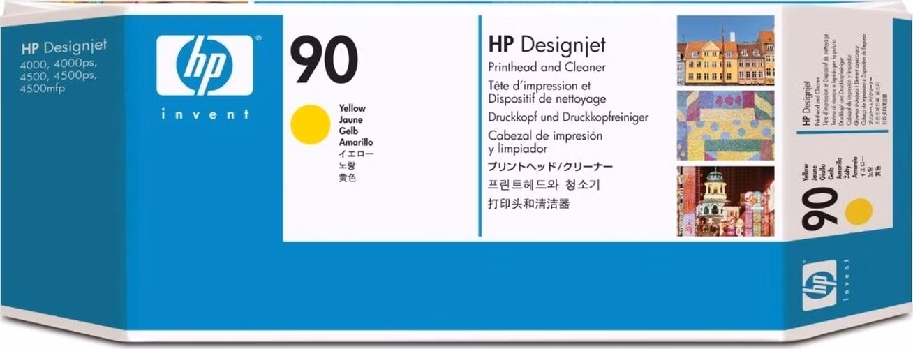 HP (90) C5057A - tisková hlava žlutá, originál