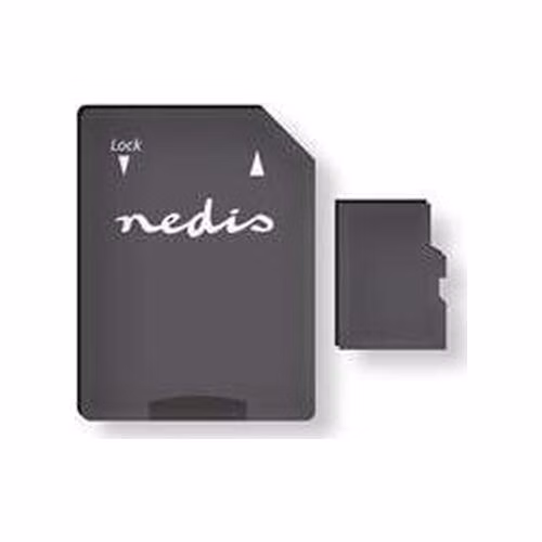 Nedis MMSD128100BK - Paměťová karta | microSDHC | 128 GB | Zápis až 90 Mb/s | Třída 10