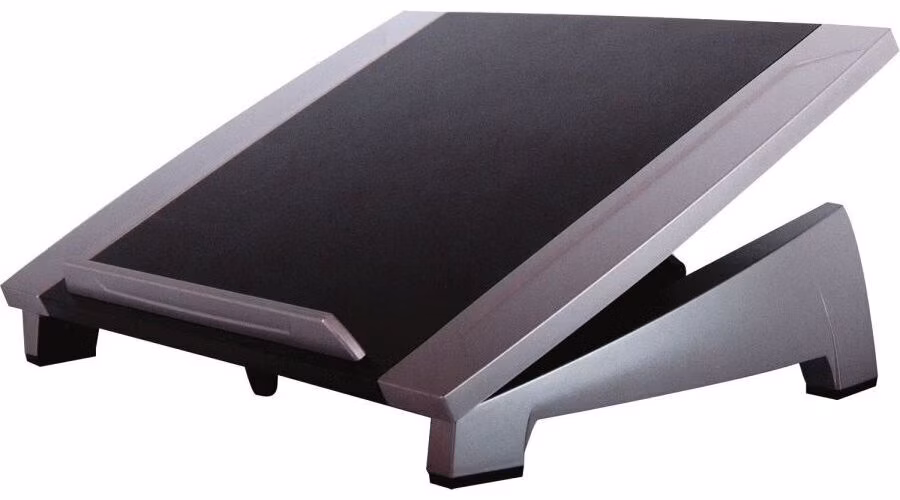 FELLOWES stojan na notebook Office Suites/ 386mm x 360mm x 104mm/ černo-stříbrný
