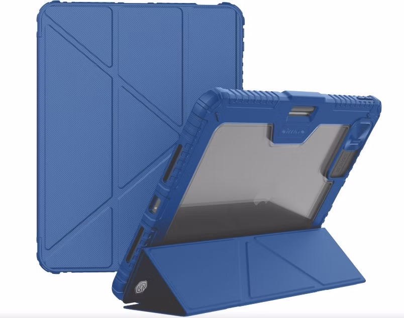 Nillkin Bumper PRO Protective Stand Case Multi-angle pre iPad Pro 11 2024 Sapphire Blue