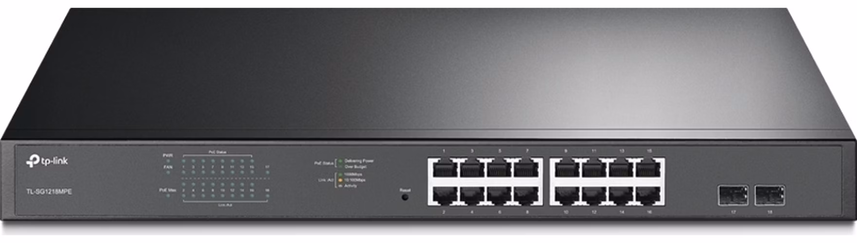 TP-Link TL-SG1218MPE 16xGb 2xSFP smart switch 250W POE+