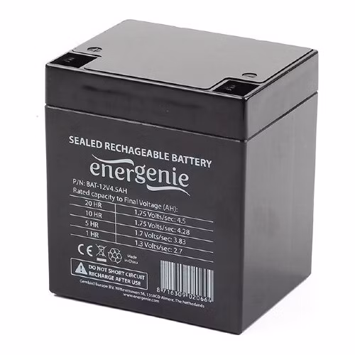 GEMBIRD ENERGENIE Baterie do záložního zdroje, 12V 4,5AH