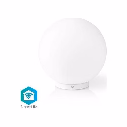 Nedis WIFILM10CWT - Chytré světlo Wi-Fi | Kulaté | Průměr: 200 mm | 360 lm | RGB/Warm to Cool White | 2700 - 6500 K, G