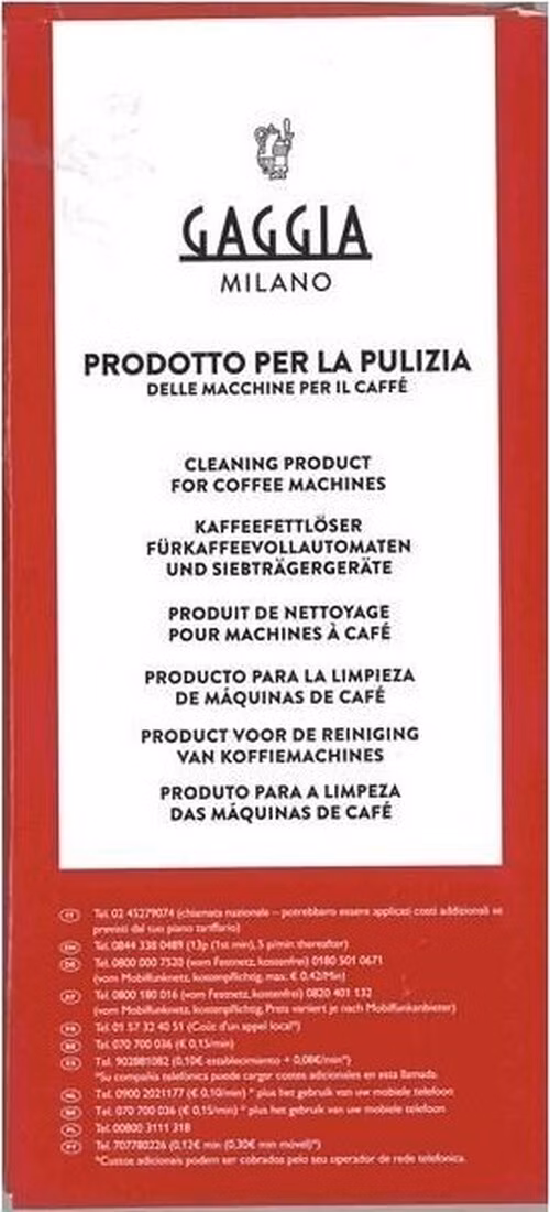 Gaggia RI9125 čistící tablety