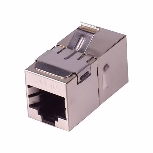PremiumCord Spojka RJ45 CAT6A 8/8 STP KeyStone