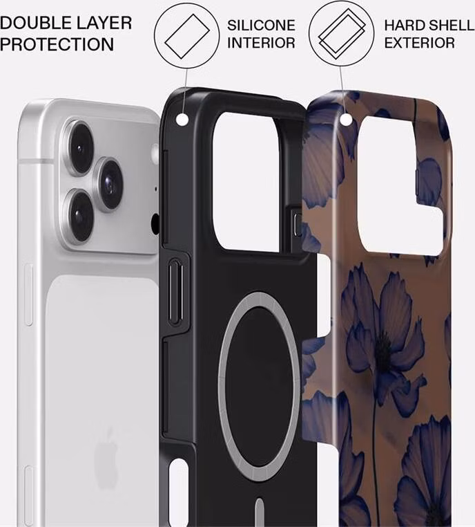Burga kryt Velvet Night Magsafe Case pre iPhone 18 Pro Max