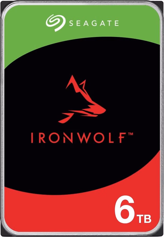 Seagate IronWolf 6TB HDD / ST6000VN006 / Interní 3,5" / 5400 rpm / SATA 6Gb/s /256 MB