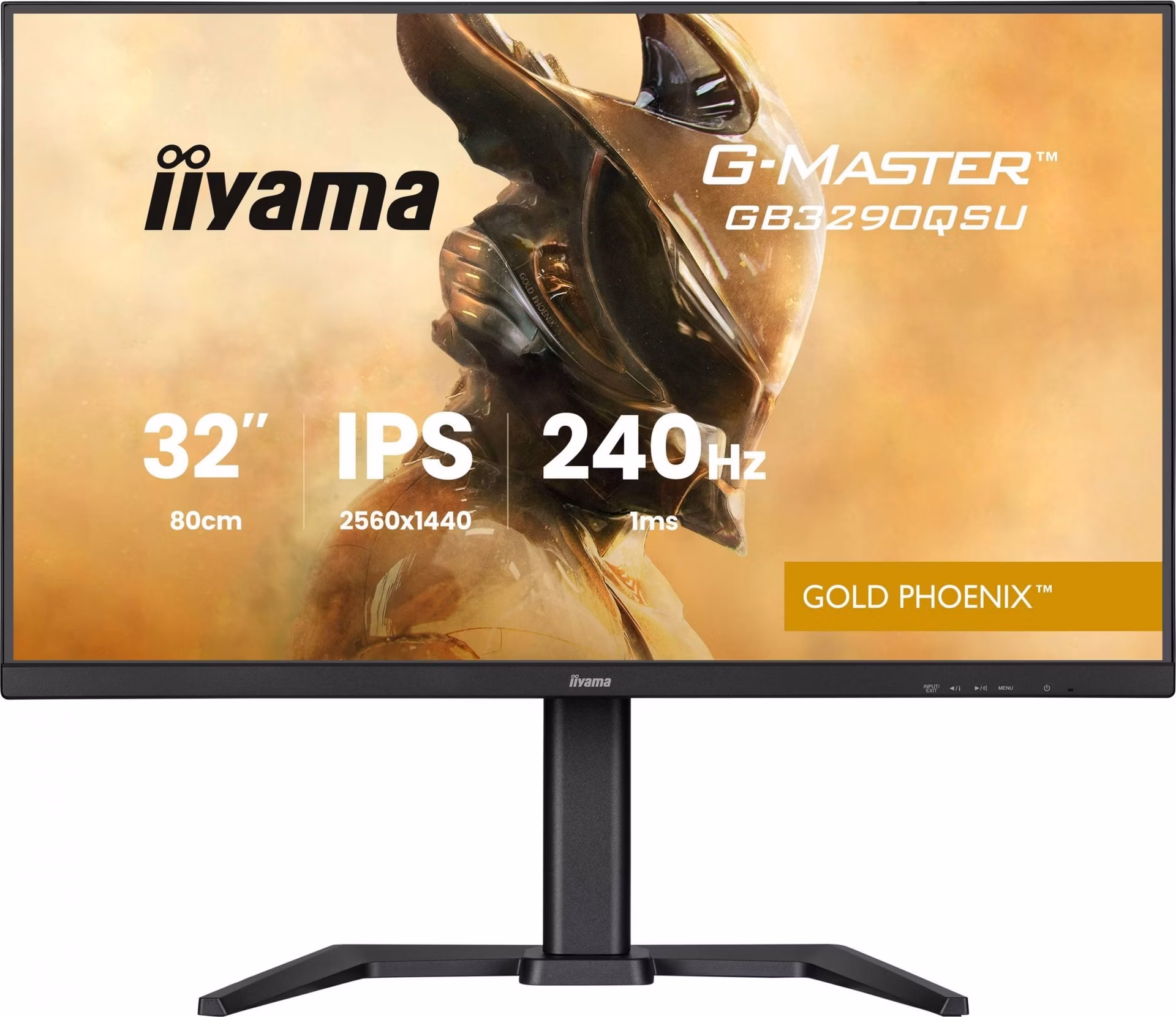 iiyama G-Master/GB3290QSU-B1/31,5"/IPS/QHD/240Hz/1ms/Čierna/3R