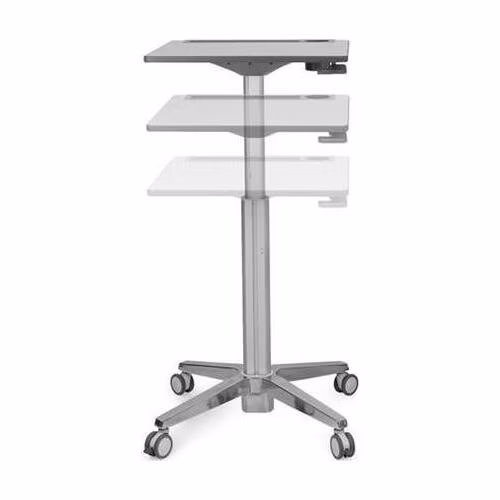 ERGOTRON LearnFit® Sit-Stand DeskMobile Student Desk, pracovní pojízdný stolek, k sezení i stání