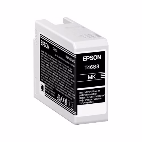 Atrament EPSON Singlepack Matte Black T46S8 UltraChrome Pro 10 25 ml