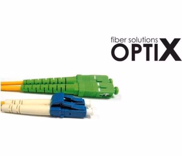 OPTIX SC/APC-LC optický patch cord 09/125 0,5m