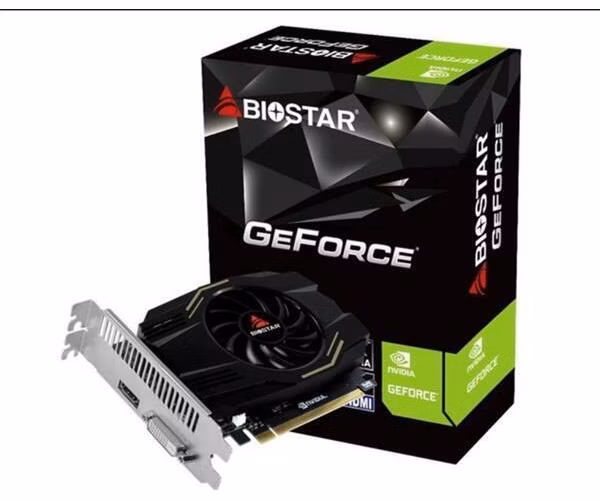 Biostar Video Card NVidia GT1030, 4GB/64bit, DDR4, DVI, HDMI, Pcl-e 3.0
