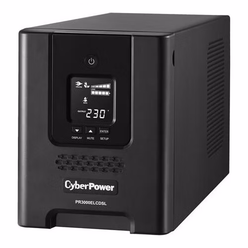CyberPower Professional Tower LCD UPS 3000VA/2700W
