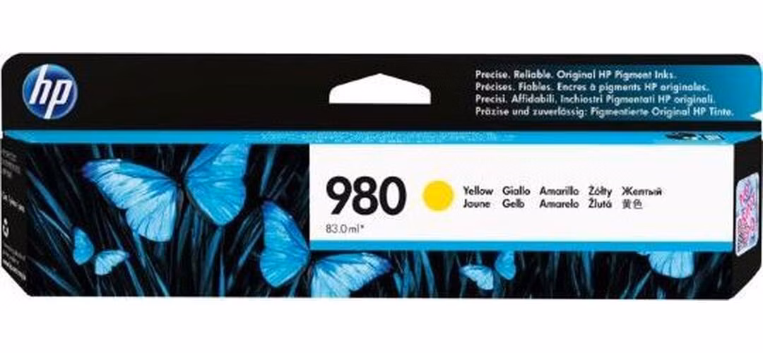 HP Ink Cartridge 980/Yellow/6600 stran