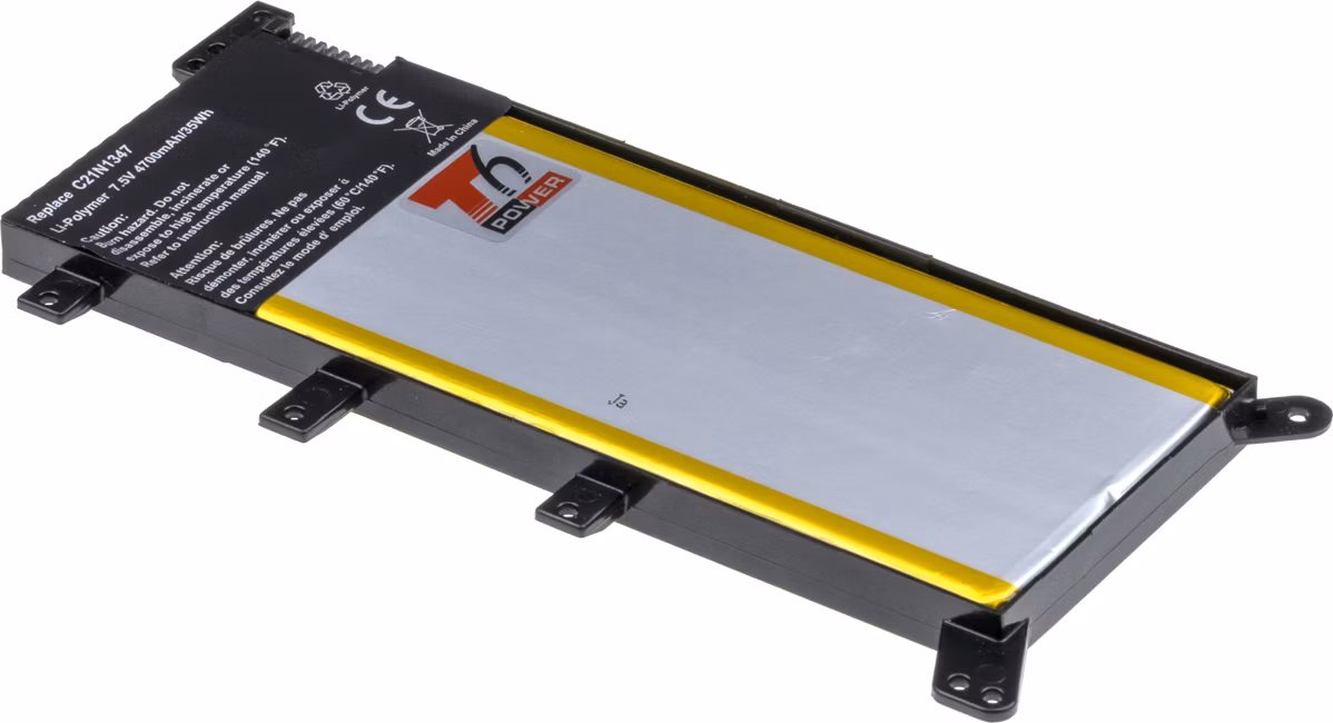 Batéria T6 Power pre Asus X555LA, X555LB, X554LA, F554LA, F555LA, K555LA, 4700mAh, 35Wh, 2cell