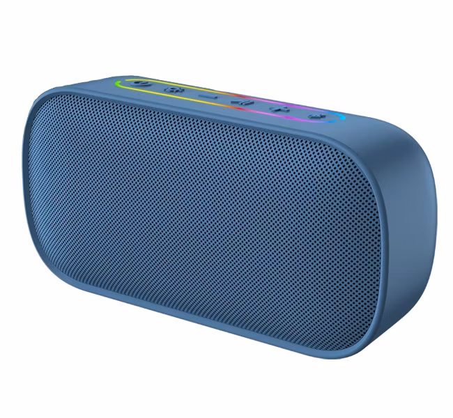GENIUS repro SP-928BT/ IPX7/ Bluetooth 6.0/ 8W/ mikrofon/ dobíjecí USB-C/ modrá
