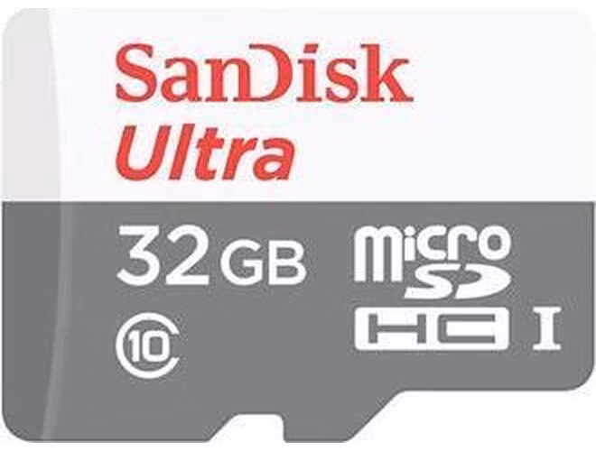 SanDisk Ultra microSDHC 32GB 100MB/s + adaptér
