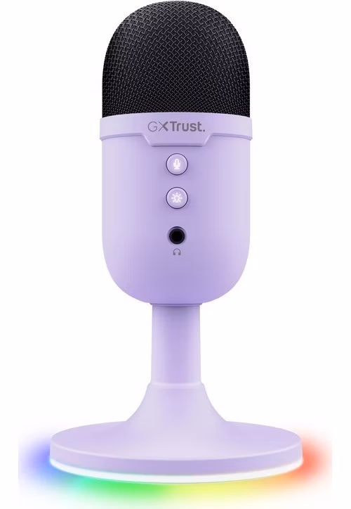 TRUST mikrofon GXT234P YUNIX USB MICROPHONE PURPLE