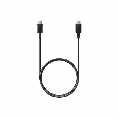 Cable Samsung EP-DA705 - USB cable black - 24 pin USB-C (M) to 24 pin USB-C (M), EU