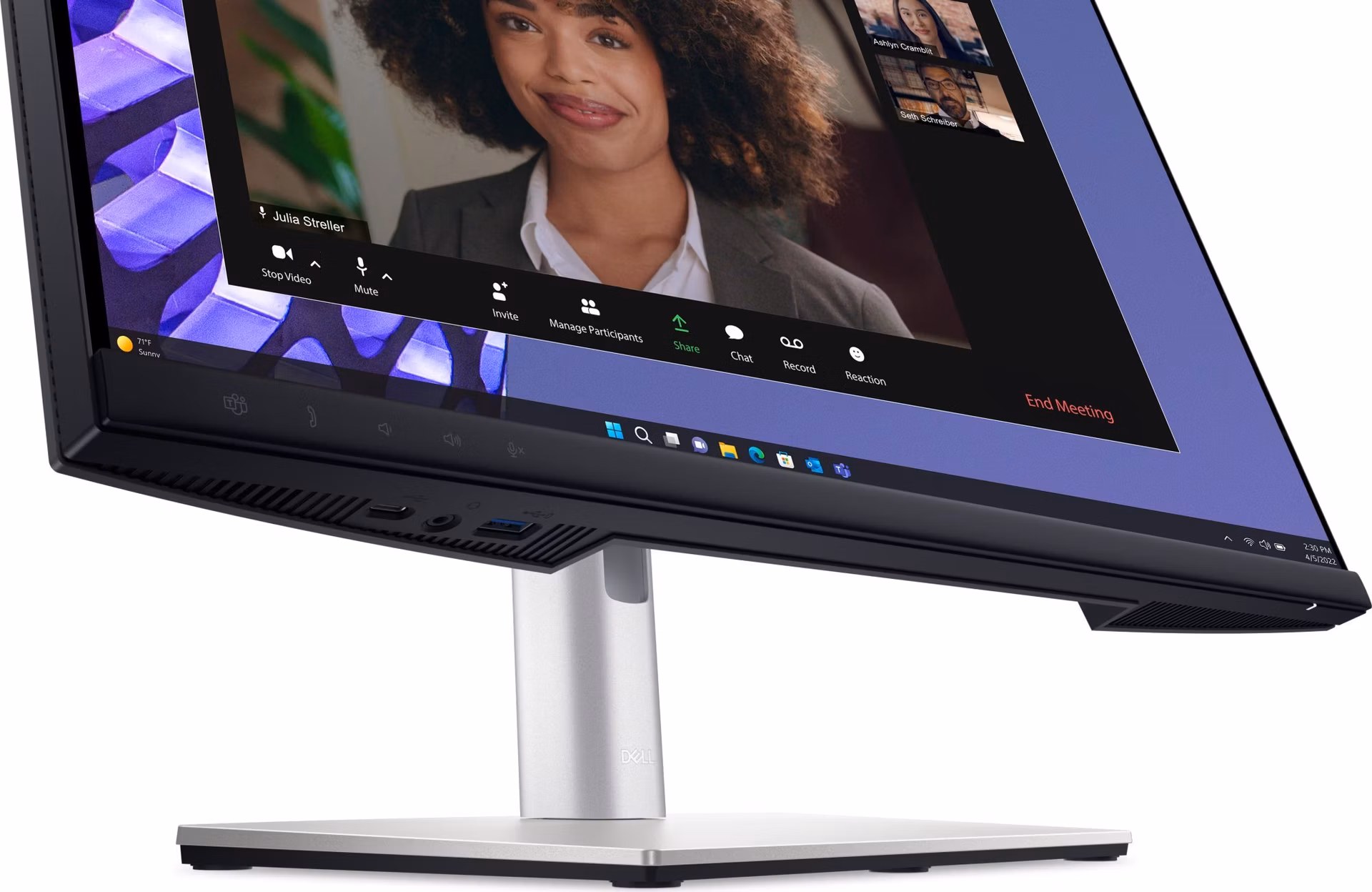 DELL P2424HEB/24" LED/16:9/1920x1080/1000:1/8ms/Full HD/HDMI/3xUSB/2xUSB-C/2xDP/RJ-45/kamera/repro/3Y Basic