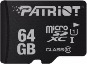 Patriot/micro SDXC/64GB/UHS-I U1 / Class 10