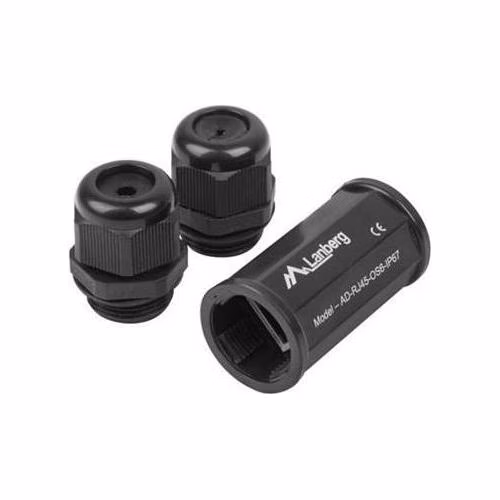 LANBERG RJ45 ŘADOVÁ SPOJKA CAT.6 FTP VODOTĚSNÁ IP67