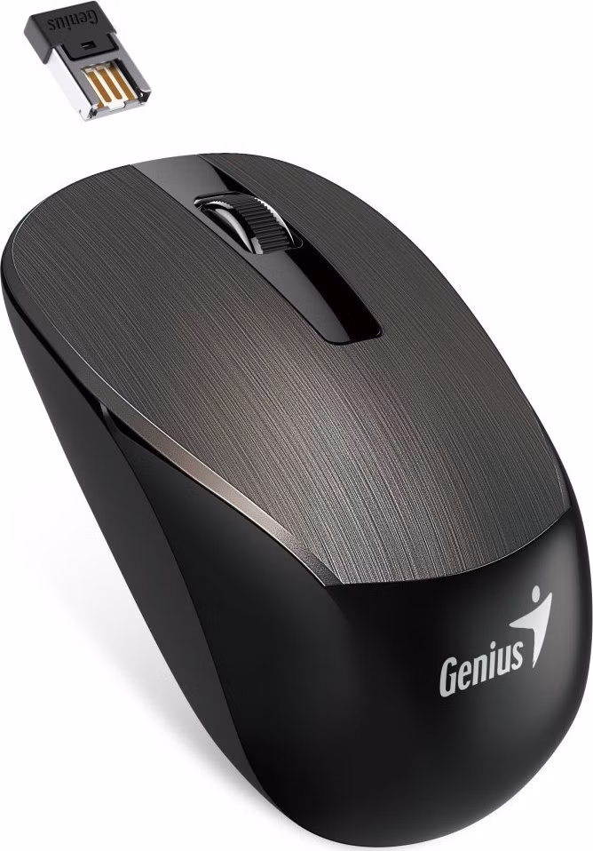 POŠKOZENÝ OBAL - GENIUS NX-7015/ 1600 dpi/ Blue-Eye senzor/ bezdrátová/ čokoládová