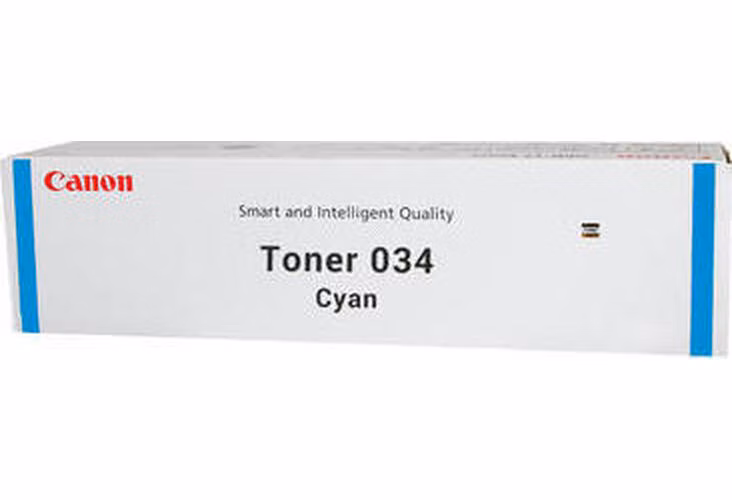 Canon originální toner 034 C iR-C1225, C1225iF/ azurový