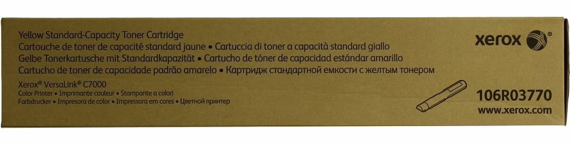 Xerox originální toner 106R03770, yellow, 3300str., Xerox Versalink C7000