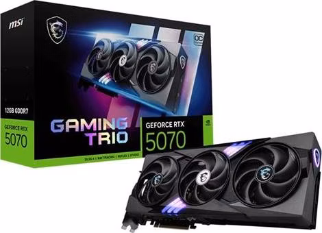 MSI GeForce RTX 5070 TRIO/Gaming/OC/12GB/GDDR7