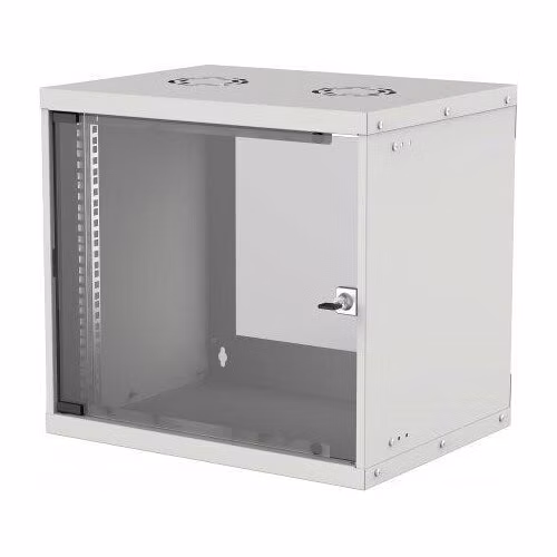 Intellinet 19" rack BASIC 9U/400 mm, sivý, rozložený flatpack