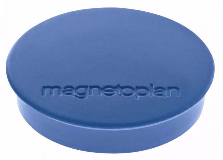 Magnety Magnetoplan Discofix štandard 30 mm modrý