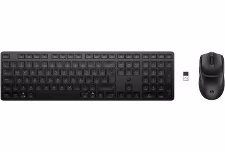 HP 495C Bezdrátová klávesnice a myš Multi-Device Dual-Mode - černá