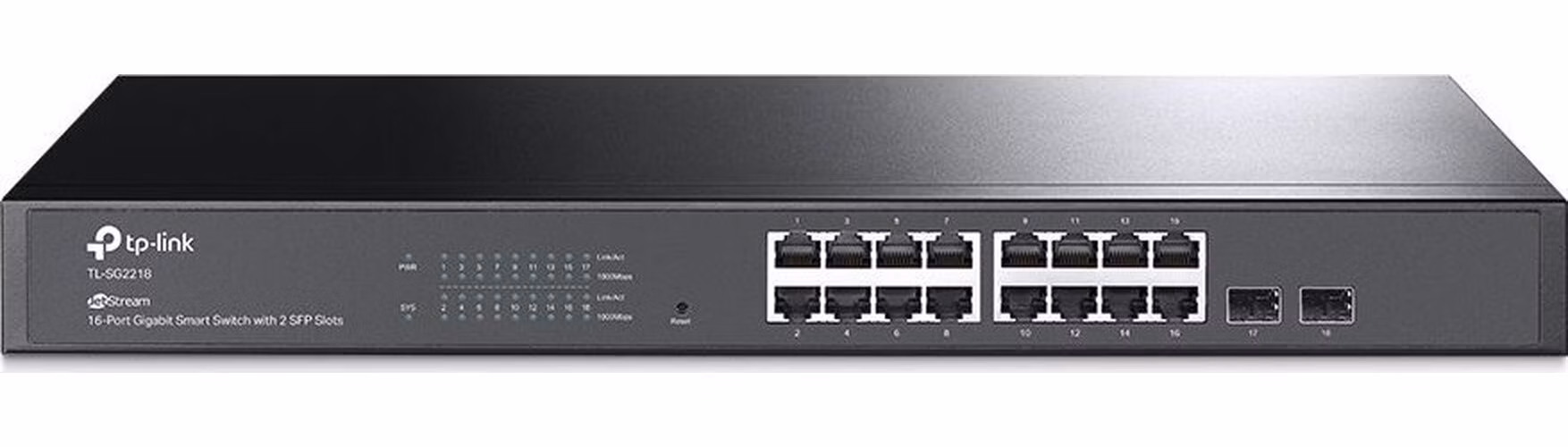TP-Link TL-SG2218 - JetStream 16-Port Gigabit Smart Switch/ 2x Gigabit SFP Sloty