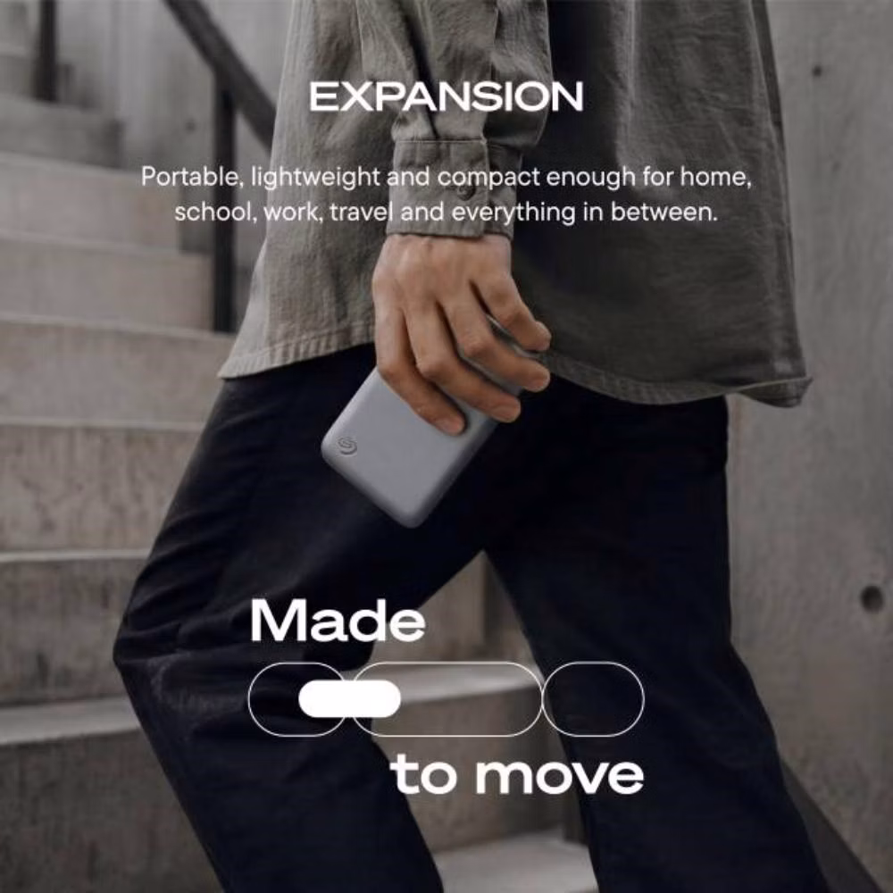 SEAGATE Externí HDD 2TB Expansion Portable, 2.5", USB 3.0