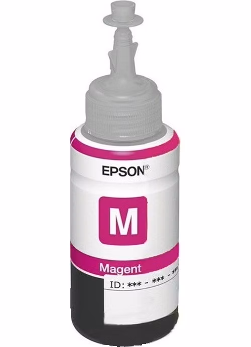 Atramentová tyčinka EPSON T6643 Purpurový atrament 70 ml pre L100/L200/L550/L1300/L355/365