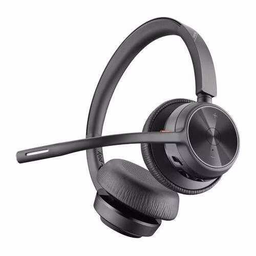 HP Poly Voyager Focus 2 bezdrátová náhlavní souprava USB-C+USB-C/A + nabíjecí stojánek