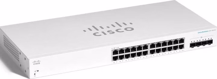 Cisco CBS220 Smart 24-port GE, 4x1G SFP - REFRESH