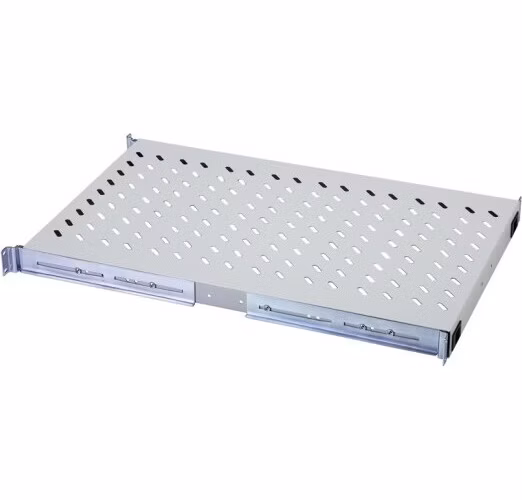 Digitus 1U pevná police pro stojany od hloubky 1000 mm 44x483x737 mm, do 100 kg, šedá (RAL 7035)
