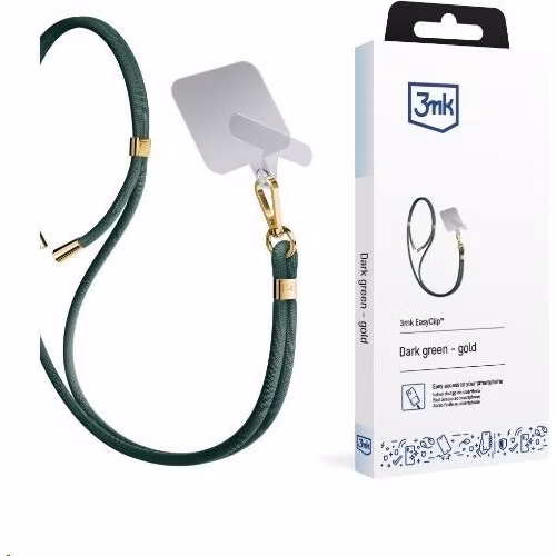 3mk EasyClip Dark Green (gold)