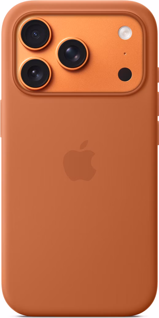 iPhone 17 Pro Silicone Case with MagSafe – Terakota