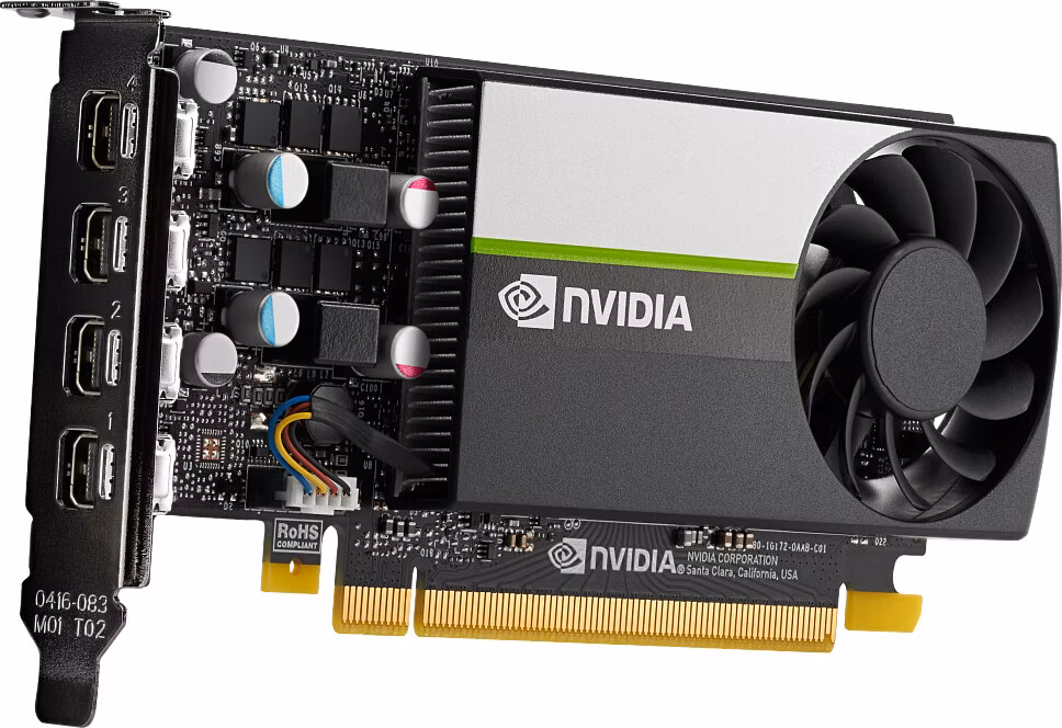 HP VGA NVIDIA T400 4GB GDDR6, 3x mini DisplayPort 1.4
