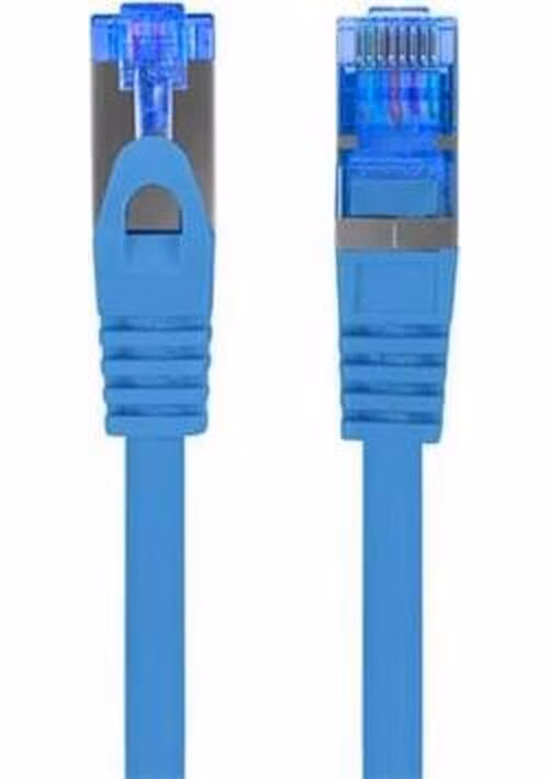 LANBERG Patch kabel cat6A FTP LSZH CCA 10m modrý Fluke Passed